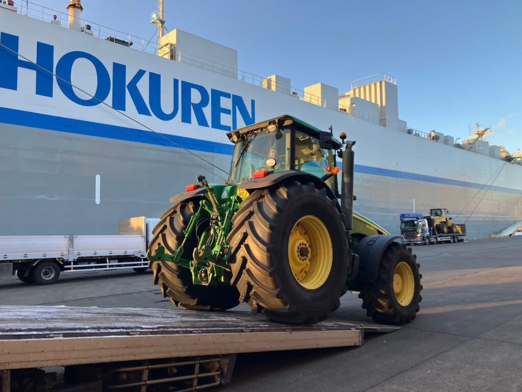 ジョンディアトラクターのモデルラインアップ